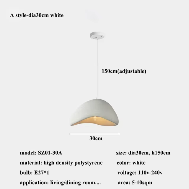 Chaze Hellevik, Pendant Lamp 30+40+50 cm