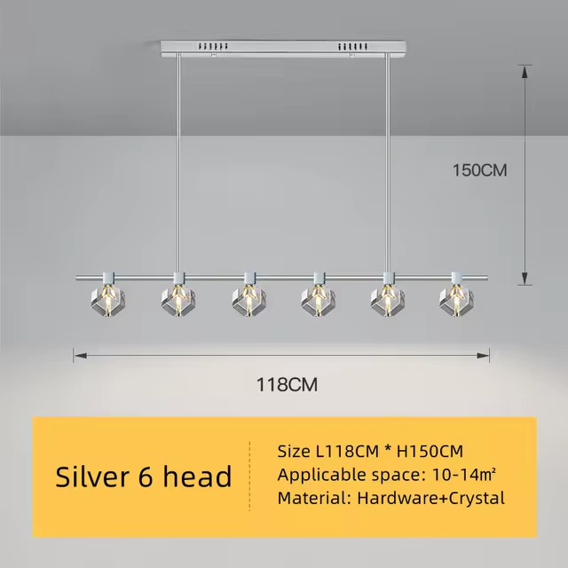 Chaze Halsvik, Dining Chandelier 118x150 cm