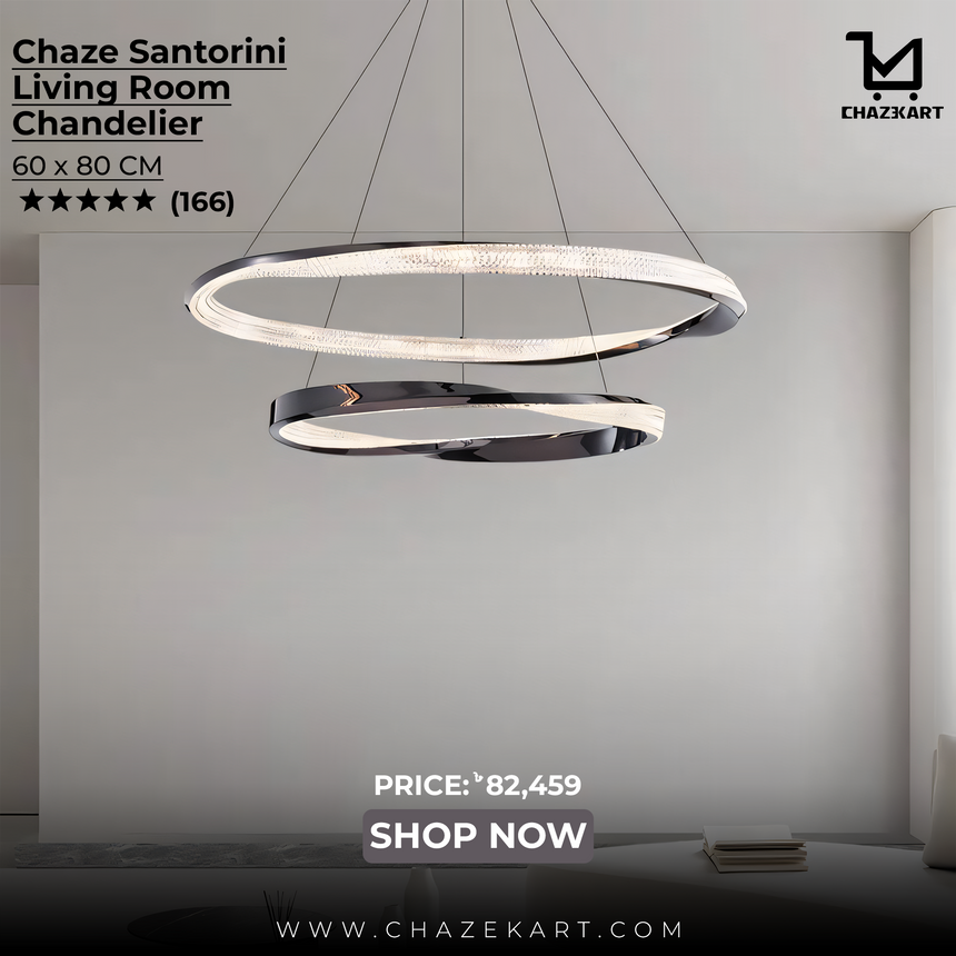 Chaze Santorini, Living Room Chandelier 60x80 cm