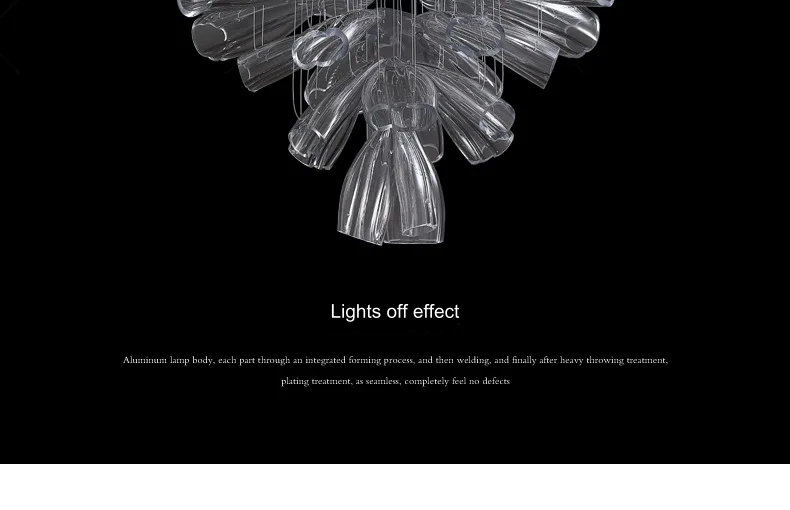 Chaze Andorra, Living Room Chandelier 80 cm