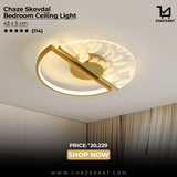 Chaze Skovdal, Bedroom Ceiling Light 43x5 cm