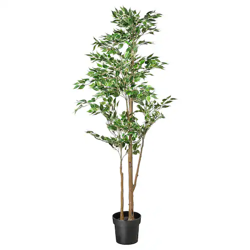 IKEA FEJKA Artificial potted plant, in/outdoor Weeping fig, 21 cm