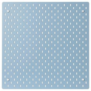 IKEA SKADIS pegboard blue 56x56 cm