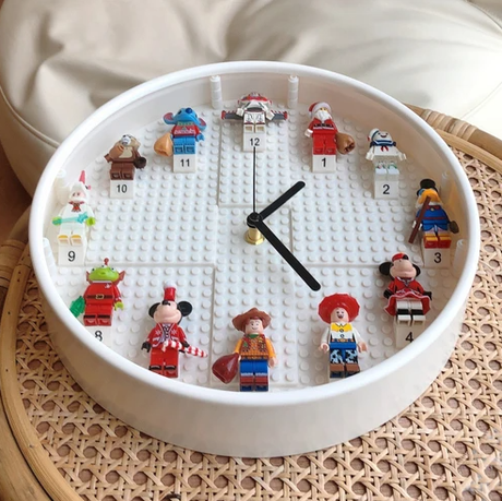 LEGO Wall Clock - White (Prebook)