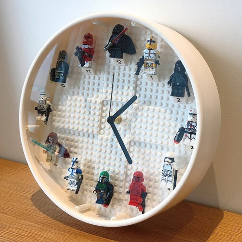 LEGO Wall Clock - White (Prebook)