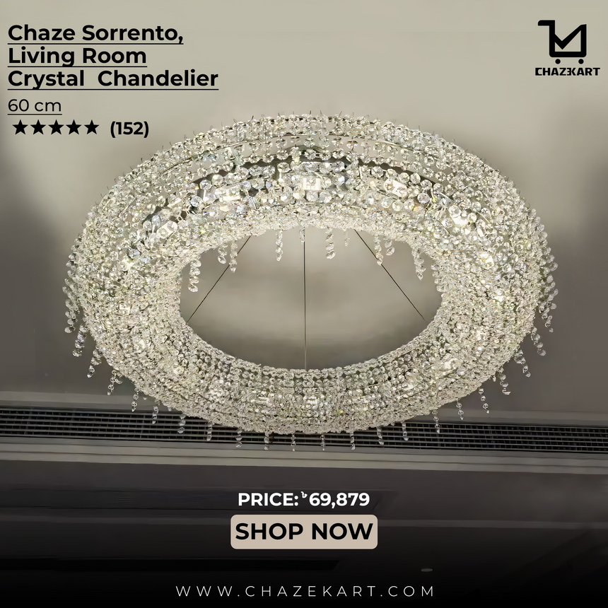 Chaze Sorrento, Living Room Chandelier 60 cm