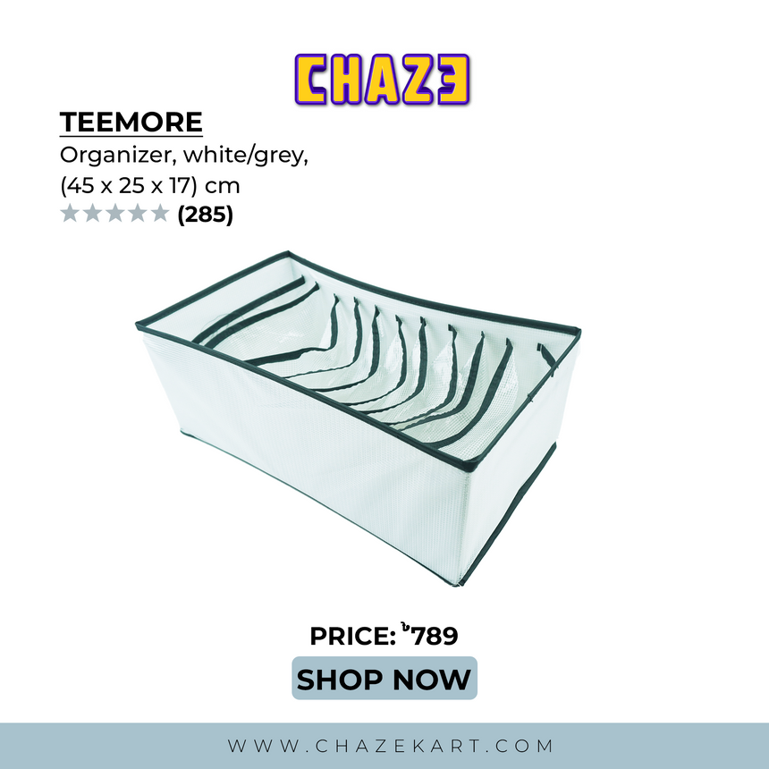 CHAZE Teemore white/grey Organizer