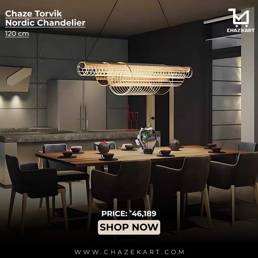 Chaze Torvik, Dining Chandelier 120 cm