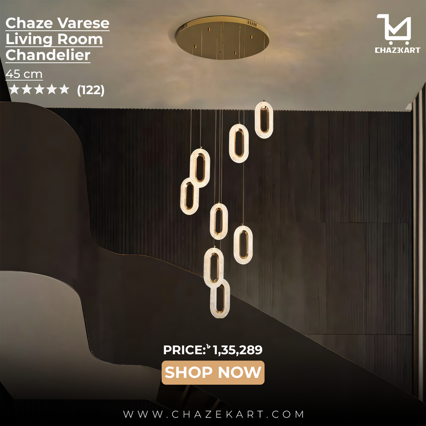 Chaze Varese, Living Room Chandelier 45 cm