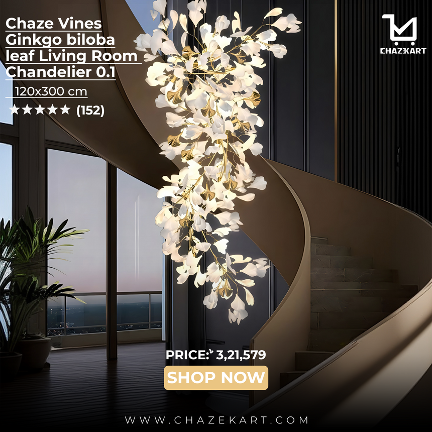 Chaze Vines, Living Room Chandelier 120x300 cm