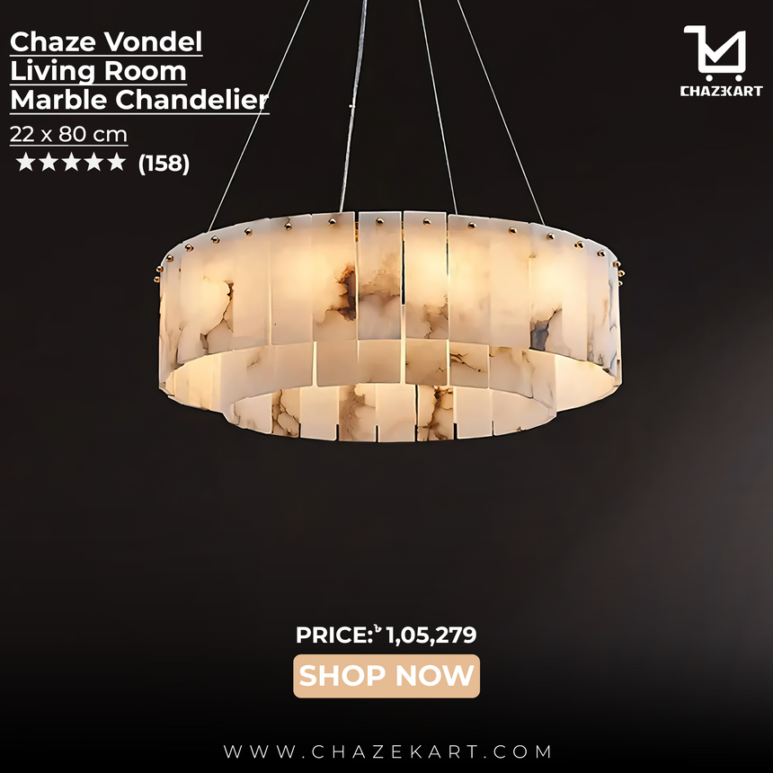 Chaze Vondel, Living Room Chandelier 22x80 cm