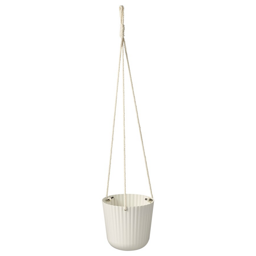 IKEA, APPELROS Hanging planter in/outdoor off-white 12 cm