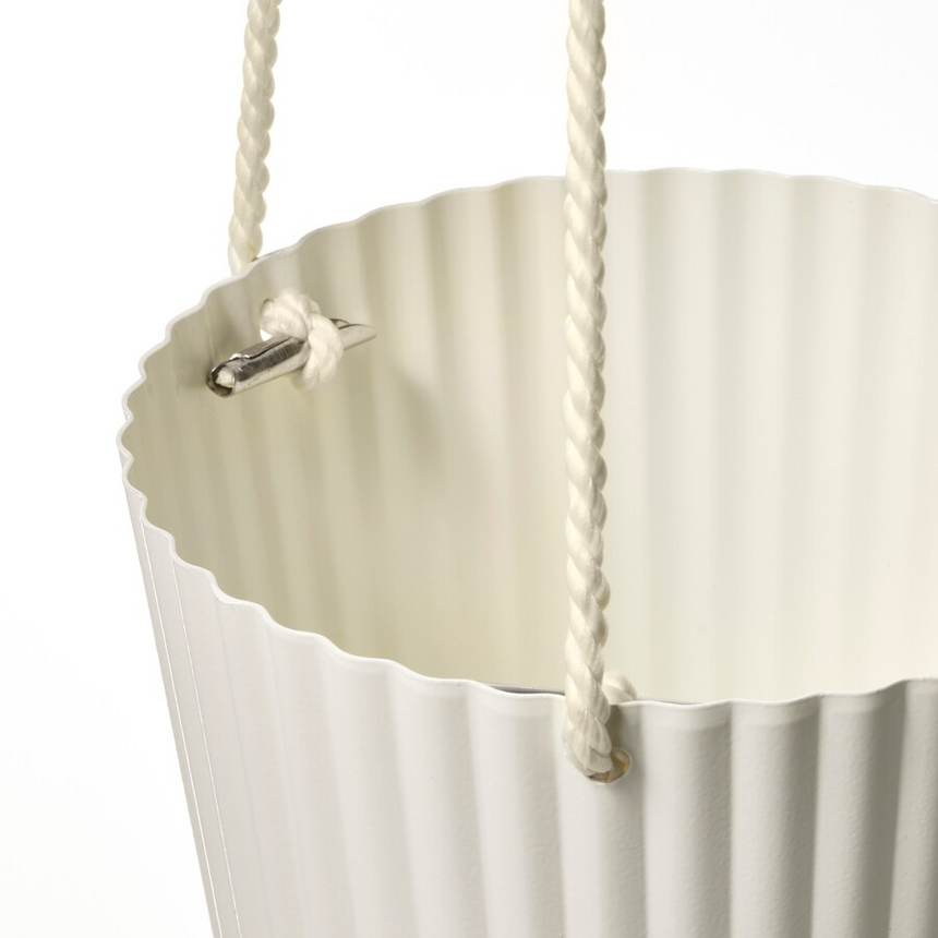 IKEA, APPELROS Hanging planter in/outdoor off-white 12 cm