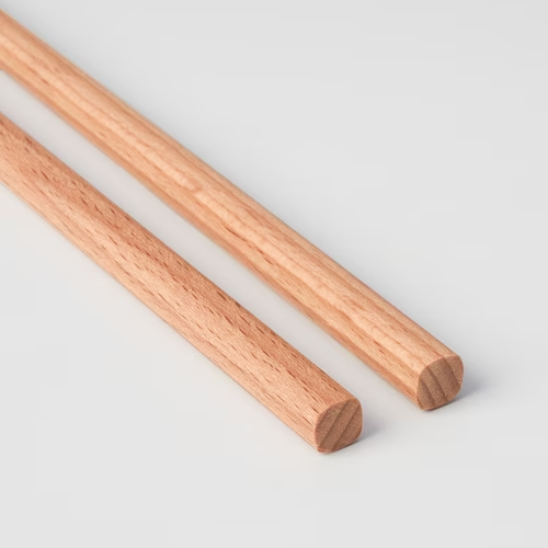 IKEA BANDFISK chopsticks 1 pair beech