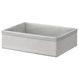 IKEA BAXNA organiser grey/white 26x34x10 cm