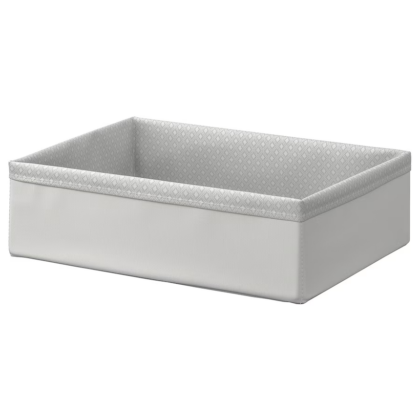 IKEA BAXNA organiser grey/white 26x34x10 cm