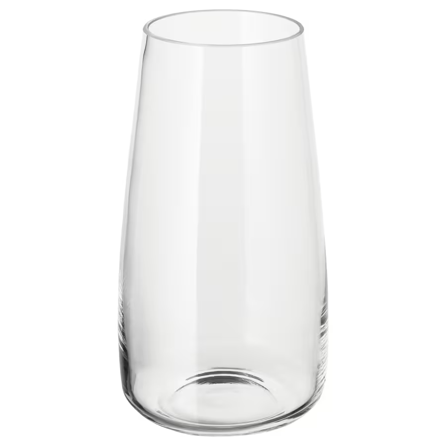 IKEA BERAKNA Vase, clear glass, 30 cm – ChazeKart