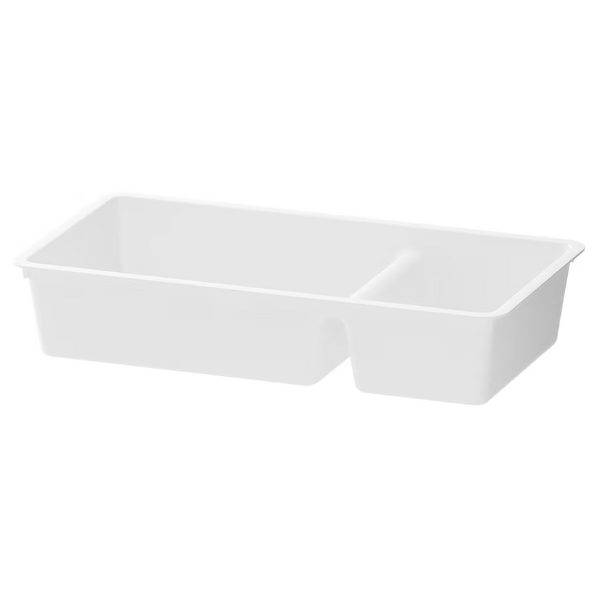 IKEA BILLINGEN Drawer insert, white, 33x17 cm