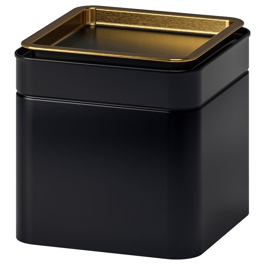 IKEA BLOMNING Coffee/tea tin, 10x10x10 cm