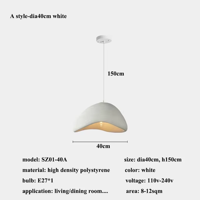 Chaze Hellevik, Pendant Lamp 30+40+50 cm