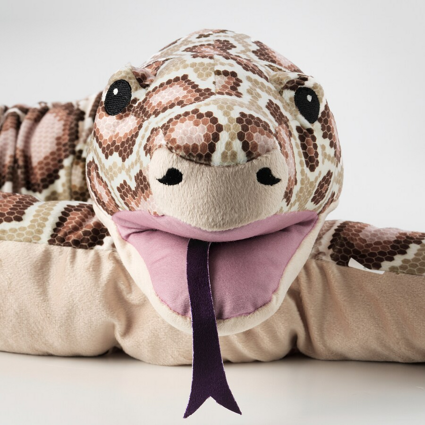 IKEA DJUNGELSKOG Glove Puppet, Snake/Burmese Python