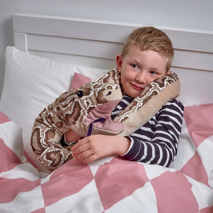 IKEA DJUNGELSKOG Glove Puppet, Snake/Burmese Python