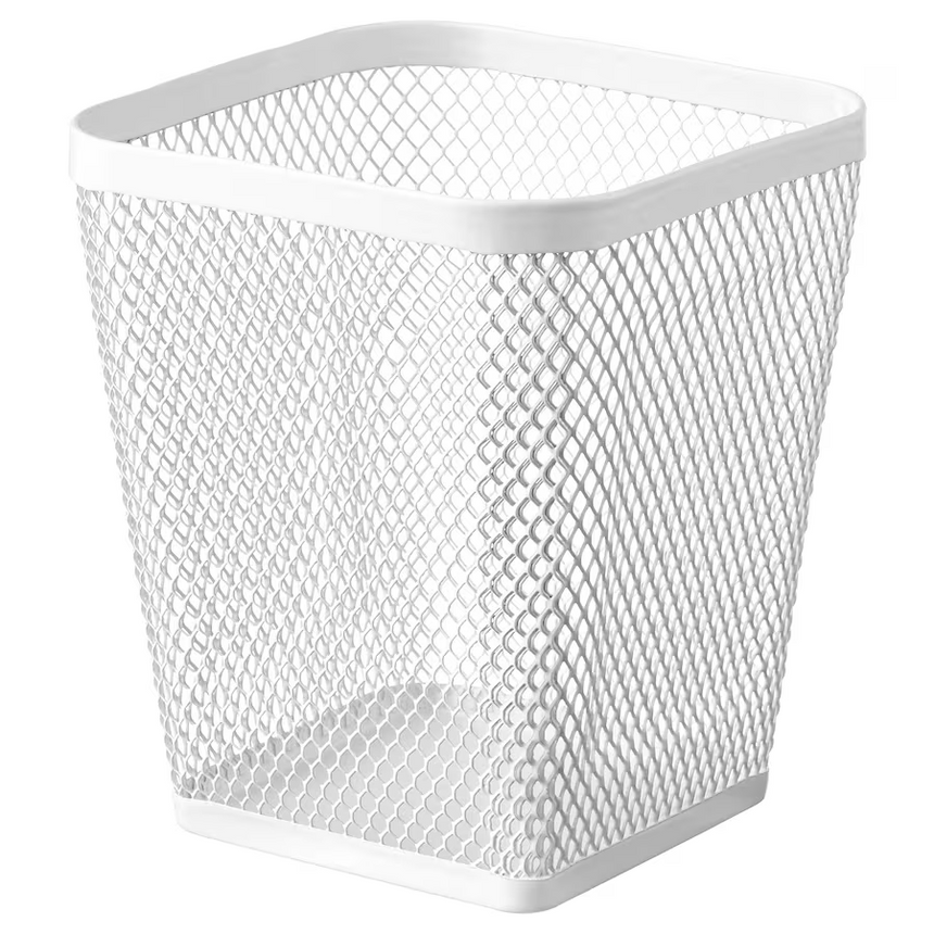 IKEA DRONJONS pen cup white 11 cm