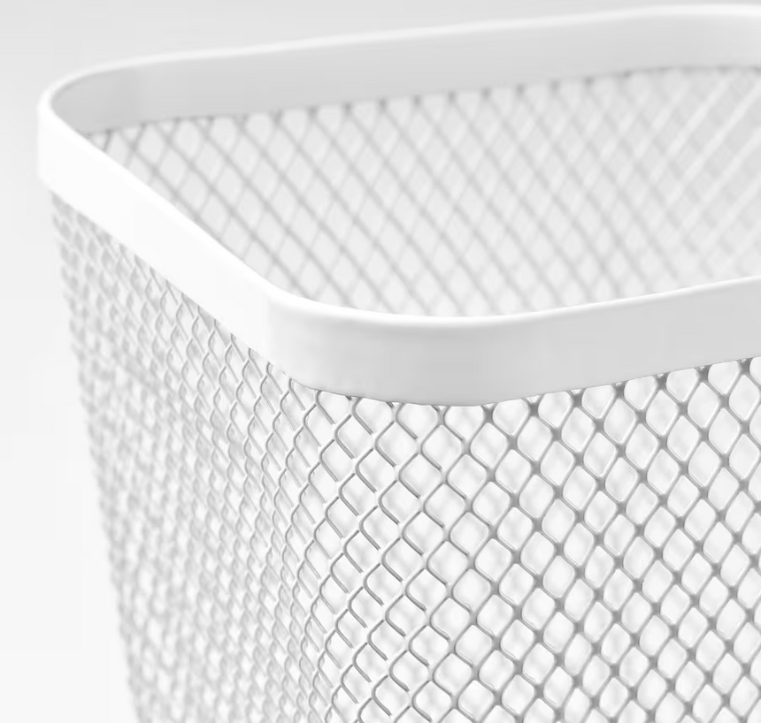 IKEA DRONJONS pen cup white 11 cm