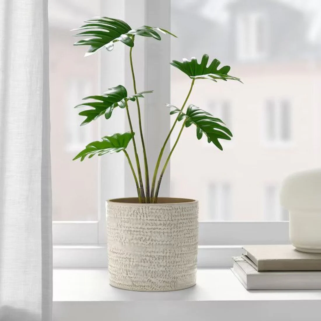 IKEA FEJKA Artificial potted plant, in/outdoor Philodendron, 12 cm
