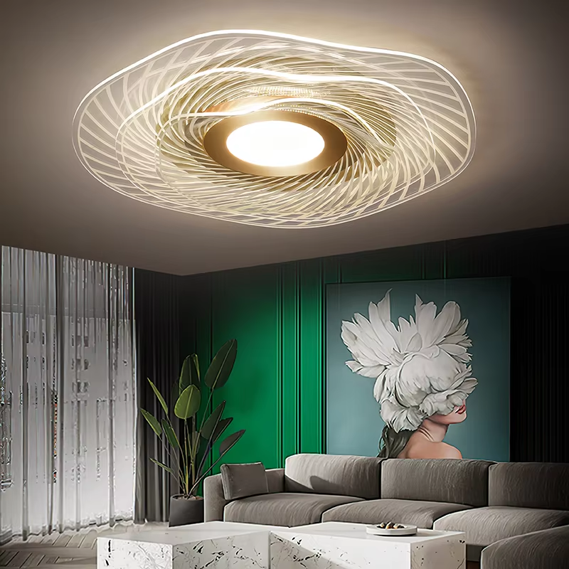 Chaze Trenholm, Bedroom Ceiling Light 72+57+42x10.5 cm