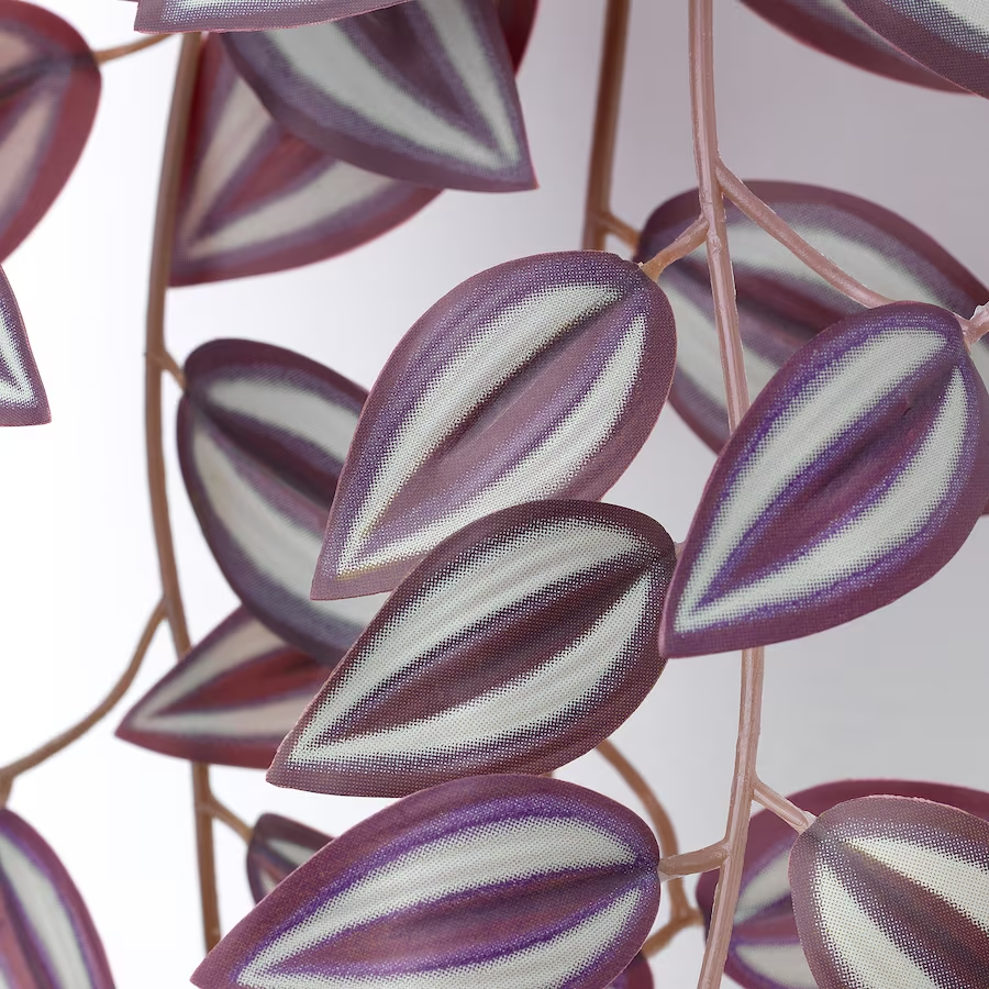 IKEA FEJKA Artificial plant with wall holder, in/outdoor/green/lilac
