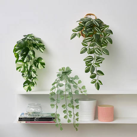 IKEA FEJKA Artificial plant with wall holder, in/outdoor/Green