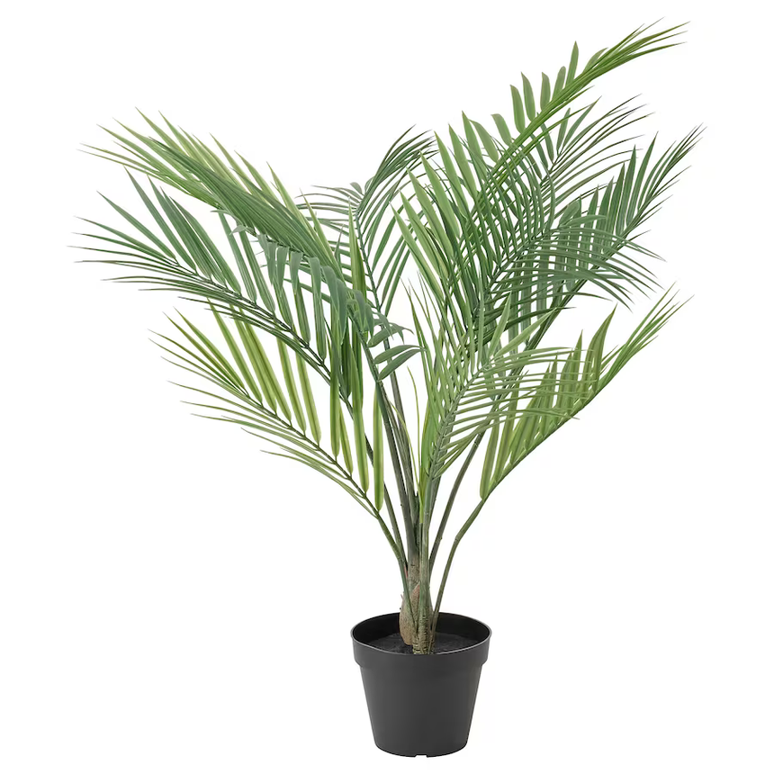 IKEA FEJKA Artificial potted plant, in/outdoor Areca palm, 12 cm