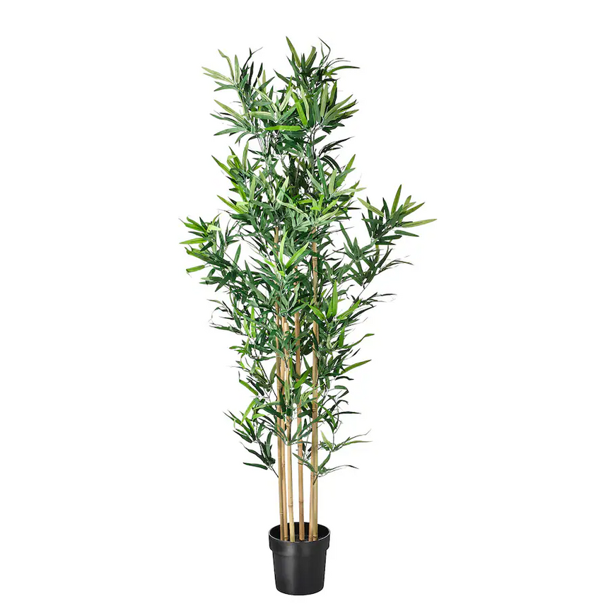 IKEA FEJKA Artificial potted plant, in/outdoor bamboo, 23 cm