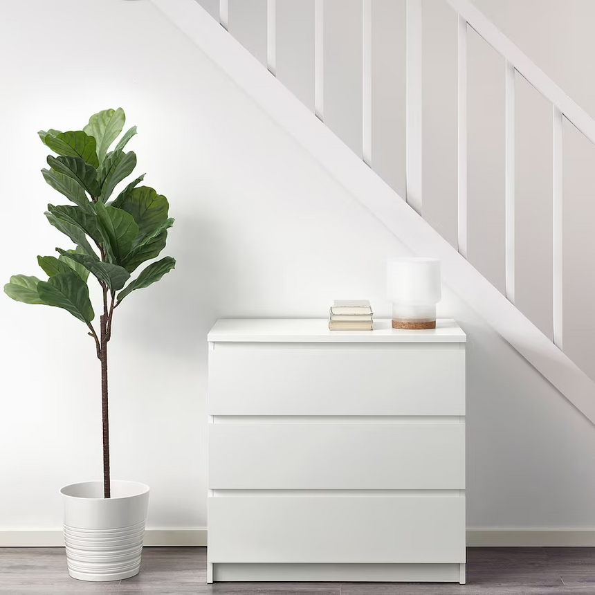 IKEA FEJKA Artificial potted plant, in/outdoor fiddle-leaf fig, 19 cm