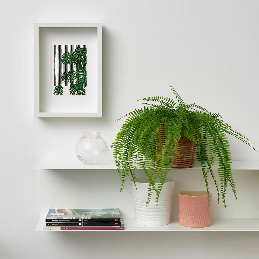 IKEA FEJKA Artificial potted plant, in/outdoor hanging/fern, 12 cm