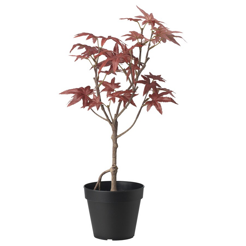 IKEA FEJKA Artificial potted plant, in/outdoor maple, 12 cm