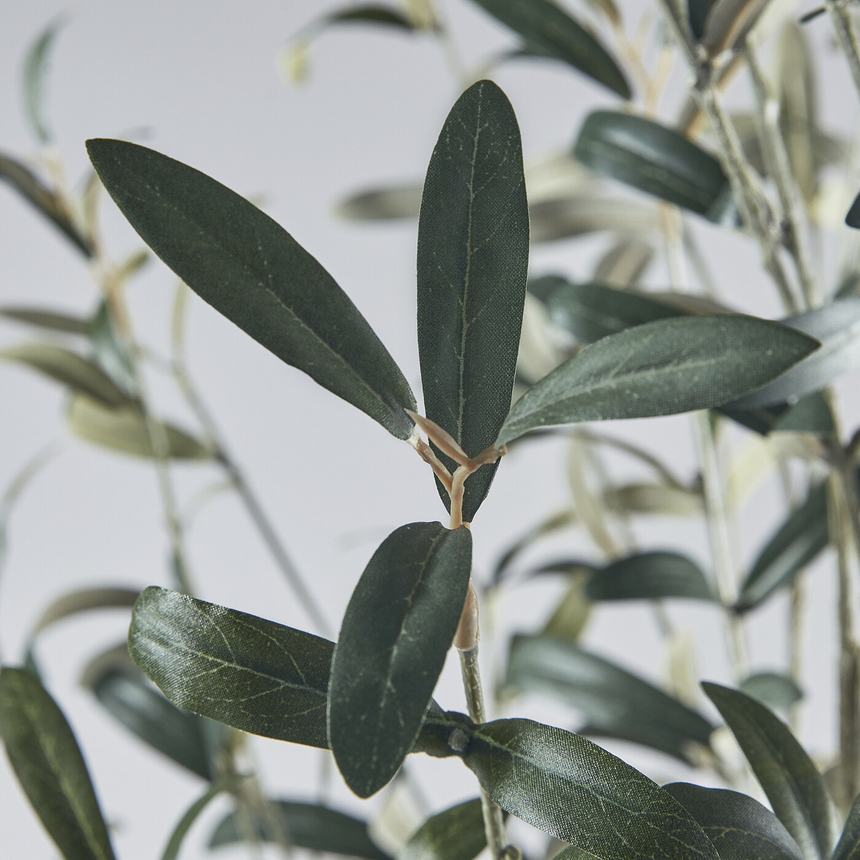 FEJKA artificial potted plant, in/outdoor Olive tree, 19 cm