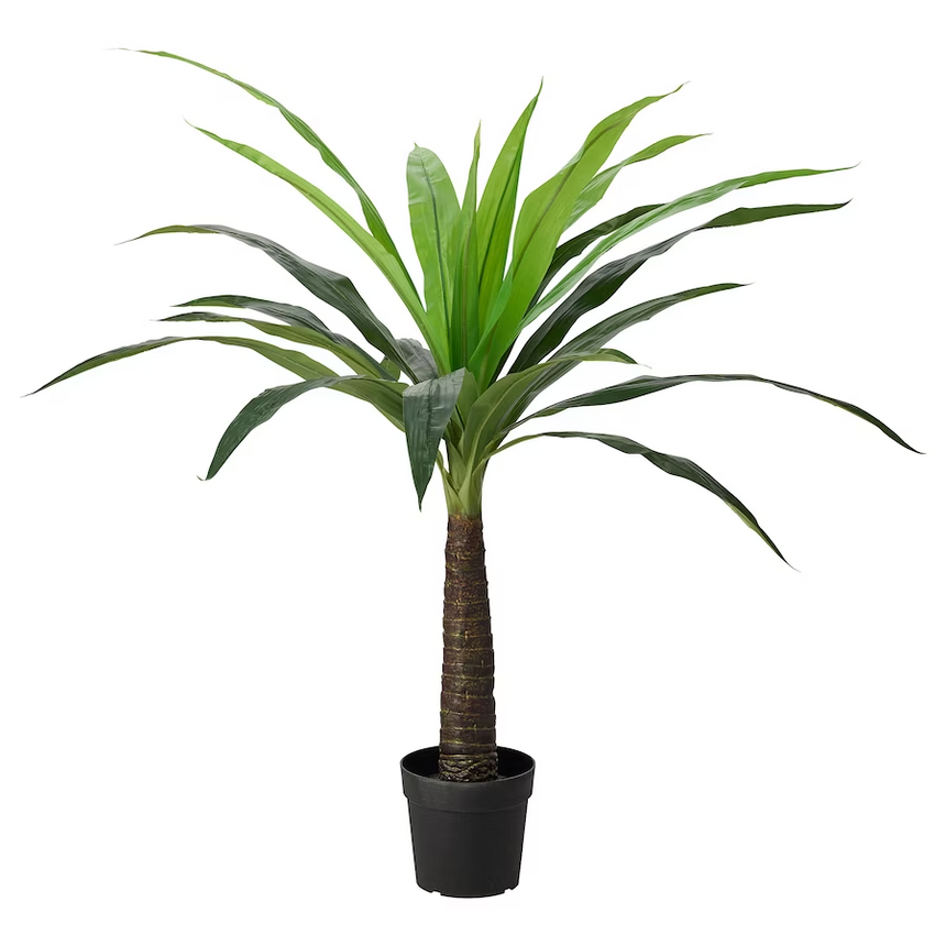 IKEA FEJKA Artificial potted plant, in/outdoor palm, 24 cm