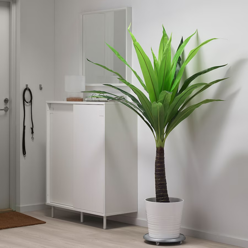 IKEA FEJKA Artificial potted plant, in/outdoor palm, 24 cm