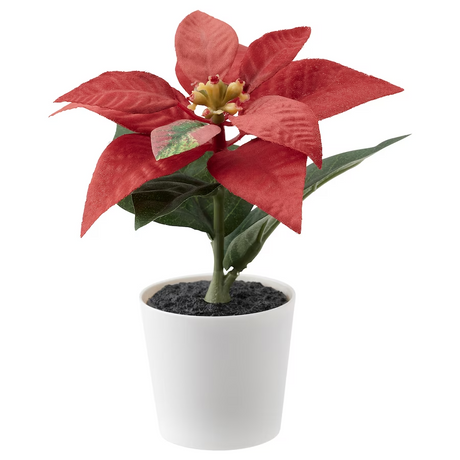 IKEA FEJKA artificial potted plant/in/outdoor/Poinsettia, 6 cm