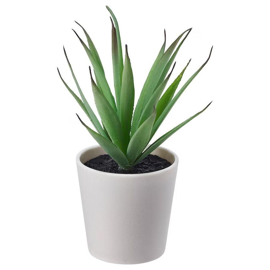 IKEA FEJKA Artificial potted plant with pot, in/outdoor Succulent, 6 cm