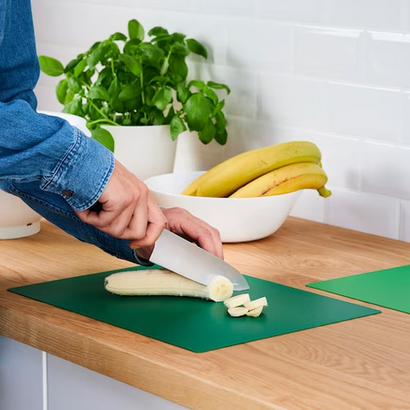 IKEA FINFORDELA Bendable Chopping Board Green/Bright Green 28x36 cm