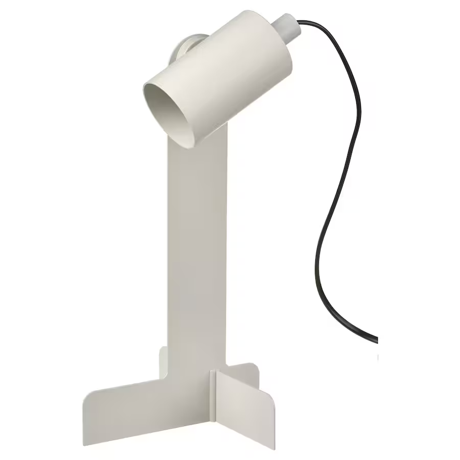 IKEA FLOTTILJ Desk Lamp, Beige