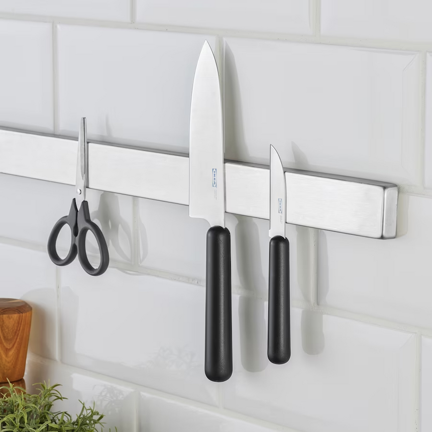 IKEA FORDUBBLA 2-piece knife set, grey