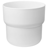 IKEA, FORENLIG plant pot in/outdoor white 24 cm