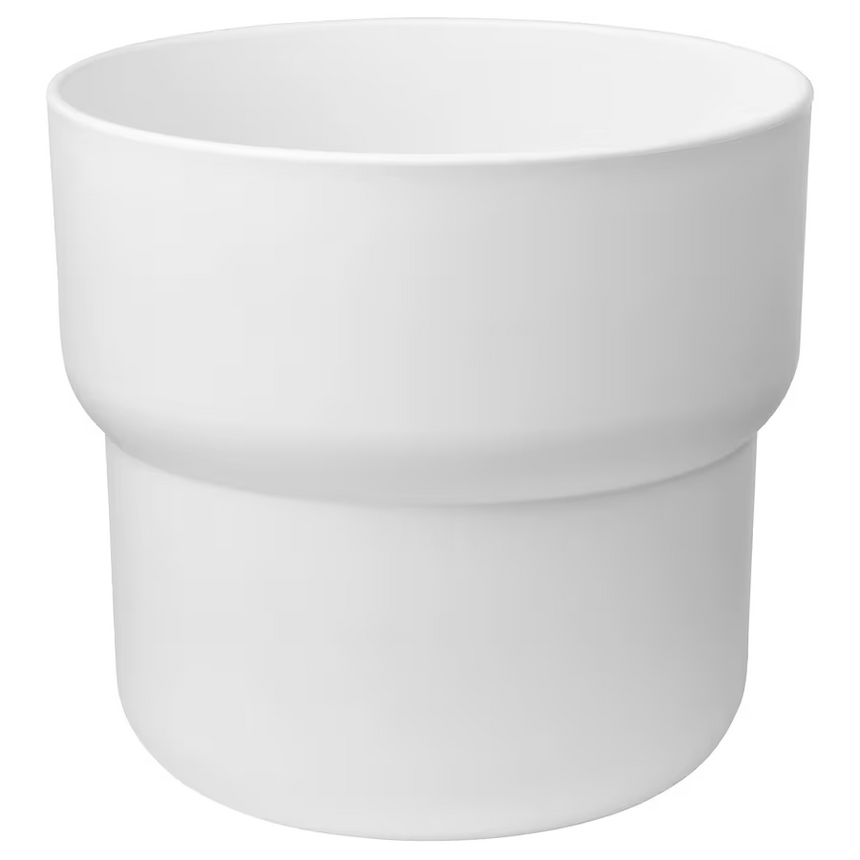 IKEA, FORENLIG plant pot in/outdoor white 24 cm