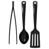 IKEA, GNARP 3-piece kitchen utensil set black