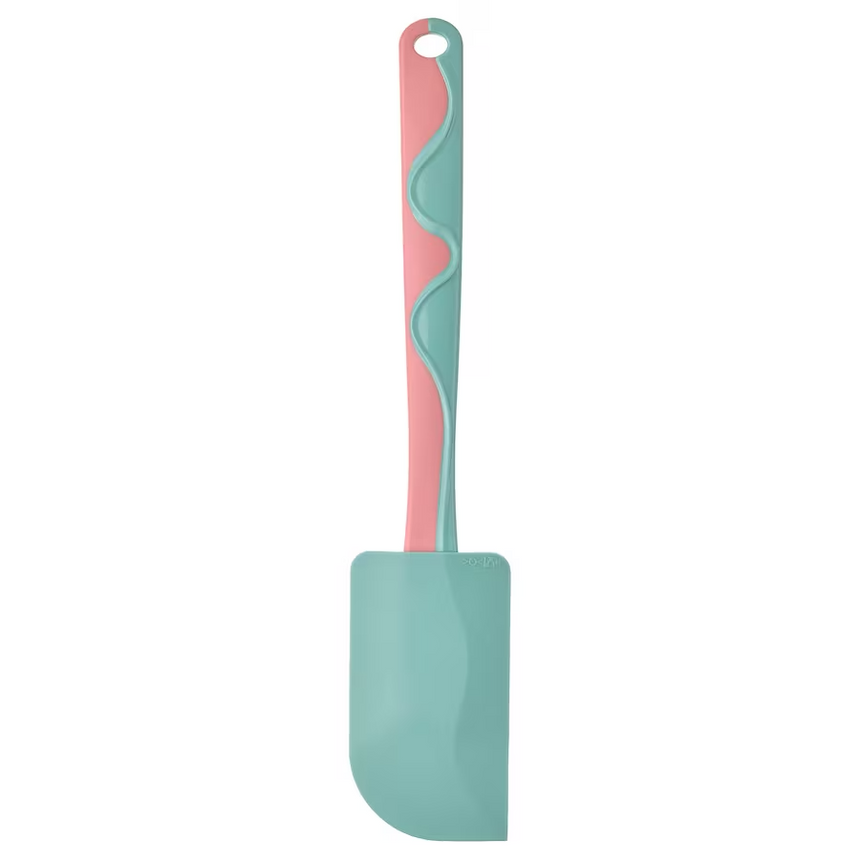 IKEA GUBBRORA Rubber Spatula, Turquoise/Pink