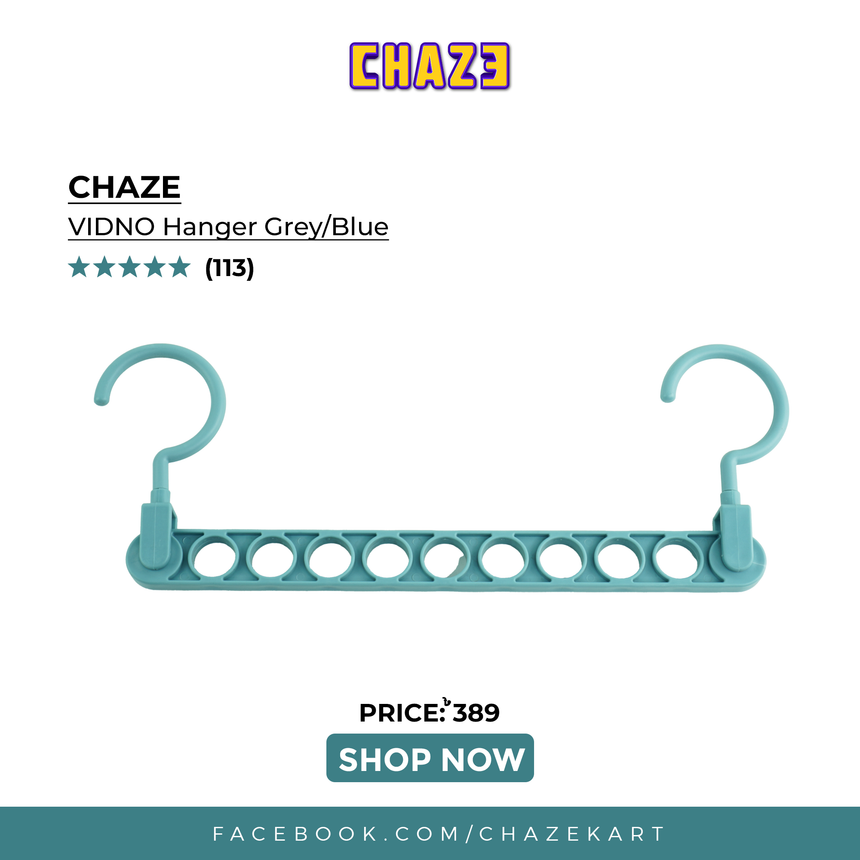 CHAZE VIDNO Hanger Grey/Blue